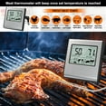 thumbnail image 2 of Meat Thermometer,Lcd Temperature Meat With 7 Preset Barbecue Kitchen With Kitchen With 7 Thermometer Lcd Thermometer Barbecue Kitchen Probe Oven Thermometer Meat Thermometer Oven Thermometer Barbecue, 2 of 7