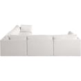 thumbnail image 4 of Meridian Furniture Ease Cream Fabric Modular Sectional, 4 of 51