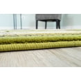 thumbnail image 4 of Glamour Thick Plush Oriental Area Rug Traditional Carpet Floral Medallion Design-206 (2'6"x7'9" Runner,Green), 4 of 33