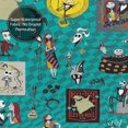 thumbnail image 4 of Cortina de ducha de pesadilla antes de Navidad, 60 x 72 pulgadas, decoración de fiesta con calavera de terror, juego de decoración para bañeras y baños con 12 ganchos, 4 of 8
