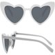thumbnail image 3 of 1 Uds. Gafas de sol con forma de corazón para mujer, gafas de sol con forma de corazón UV400, gafas bonitas y divertidas con forma de corazón JM, 3 of 5