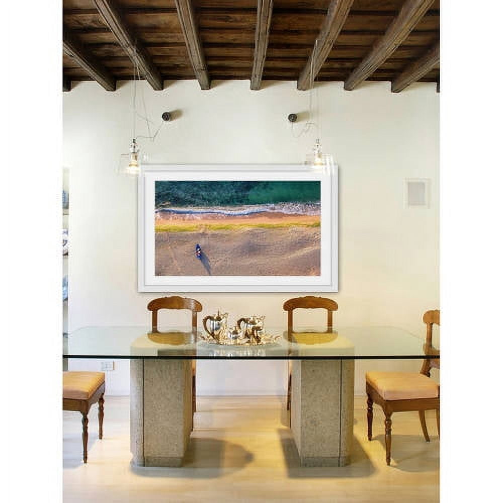 Marmont Hill "One Canoe" Framed Painting Print