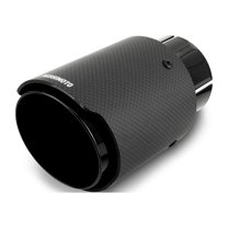 Mishimoto Carbon Fiber Exhaust Tip, 3”, Black