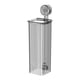 thumbnail image 1 of Dispensador de vasos tipo tirador con almacenamiento superior Vaso para enjuague bucal Vaso de papel Gris, 1 of 9