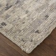 thumbnail image 3 of Feizy Wyman Transitional Abstract, Ivory/Gray, 8'6" x 11'6" Area Rug Stain Water Resistant Pet & Kid Friendly Casual Distressed Design Carpet for Living Dining Bed Room, 3 of 8