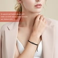 thumbnail image 3 of KAKOWELY Pulseras con iniciales, pulsera trenzada ajustable, pulseras de amistad para parejas, 3 of 5