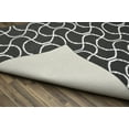 thumbnail image 4 of Mainstays Drizzle Cinder Gray/White Indoor Area Rug, 45" x 66", 4 of 5