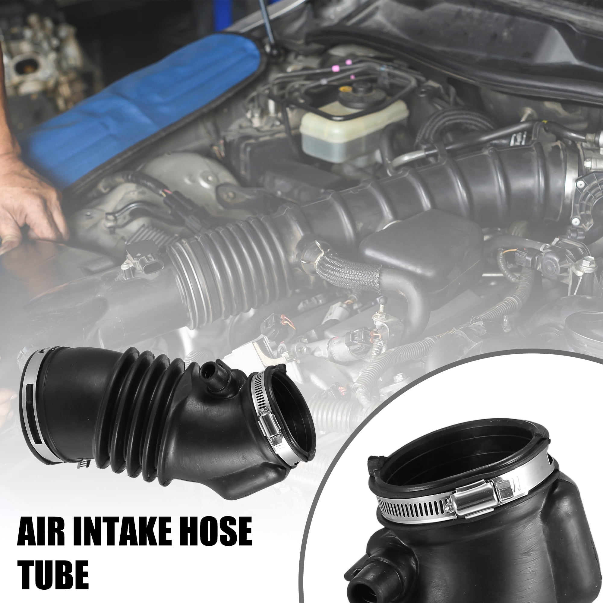 Unique Bargains Engine Air Intake Hose Tube for Honda Pilot V6 3.5L 2009-2015