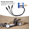 thumbnail image 3 of RC CAR MOTOR SIN ESCOBILLAS, OFRUNNER RC MOTOR DE AUTOMÓVIL RC BAJO RUIDO DE ALTA TORSIÓN PARA REEMPLAZO DE ACCESORIOS PARA MN128, 3 of 7