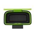 thumbnail image 4 of Nine Stars 1.06 Gallon Solid Print Handles Kitchen Plastic Compost Caddy, Black, 4 of 6