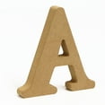 thumbnail image 3 of shyuyusa Wood Wooden Letters Log Alphabet Unfinished Blank Wooden Letters Surface Big Wooden Alphabet Letters for Painting, DIY Projects, Tabletop, Home Wall Decor, Birthday Parties, Wedding, 3 of 9