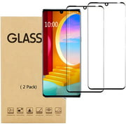 (2 Pack) Velvet Tempered Screen Glass Protector Curved,Full Screen Coverage,9HD Hardness Anti-scratch,bubble Free