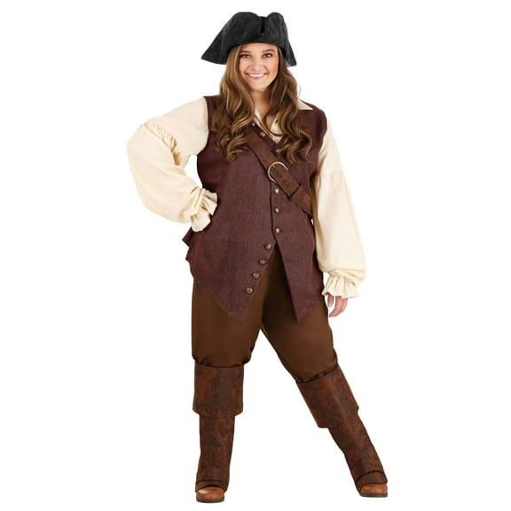 Women's Plus Size Disney Elizabeth Swann Costume, 2X