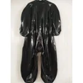 thumbnail image 2 of Traje de gato de goma de látex puro negro para cosplay, mono de mascarada con cremallera en el hombro de 0,4 mm, tallas S a XXL, 2 of 3