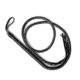 thumbnail image 3 of 1.9m Leather Horse Whip Braided Suede Equestrian Training Bull Whip, 3 of 3