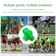 thumbnail image 5 of 2 espinilleras de fútbol suaves acolchadas de EVA con absorción de impacto, inserto de espinilleras para deportes de fútbol, equipo de protección para pantorrillas, fútbol para niños, 5 of 5