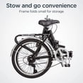 thumbnail image 3 of Schwinn Loop - Aluminum Frame 7 Speed Bicycle-Color:Black,Size:20",Style:Uni Folding, 3 of 8
