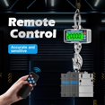 thumbnail image 4 of 2T Crane Scale, 2000kg Digital Industrial Scale, Electronic High-Precision Hanging Scale with Remote Control and LCD Screen, 4 of 5