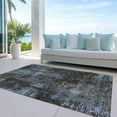 thumbnail image 6 of Addison Rugs Chantille Indoor/Outdoor Transitional Modern Graphite Washable Rectangle Rug, 2'6" x 3'10", 6 of 6