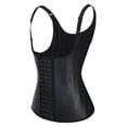 thumbnail image 2 of Chaleco de entrenamiento de cintura Hugo Push Up Acero Deshuesado Negro L, 2 of 9