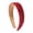 Red, variant on Fashion Color Wide Headband Shiny Rhinestone Hair Clip Cloth Material Versatile Hair Accessory for Daily Wear Party Decoration