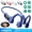 Blue, variant on Noise Cancelling Headset LED Display Wireless Headset Earbuds for Running Sports with Earhooks Outdoor Sport Headset Earbuds Built-in Microphone