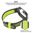 thumbnail image 4 of 2 In 1 Sweat Proof Quick Release Silicone Watch Replacement Band For Redmi Watch 3 With Soft And Breathable Material, 4 of 8