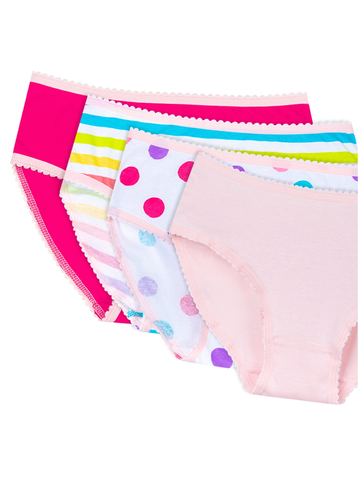 Little Star Toddler Girl 10Pk Underwear Panties, Size 2T-5T