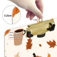 thumbnail image 6 of FORMRS Acrylic Clipboard with Low Profile Clip Standard A4 Letter Size, 12.5" x 9", Hand Drawn Pumpkin, 6 of 8