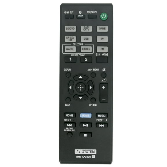 New Remote control RMT-AA230U for SONY 4K Network AV Receiver STR-DN1070 STRDN1070
