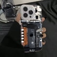 thumbnail image 1 of Creative Circuit Board Pattern Electroplate Silver IMD Case For iPhone 15 14 16 Pro Max 11 12 13 7 8 Plus X XR Shockproof Cover tzw, 1 of 7