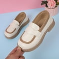 thumbnail image 5 of NOKIO Toddler Girls Mary Jane Shoes School Uniform Flats Princess PU Leather Flats for Party Girl's Mary Jane Dress Shoes Ballet Flats Party Princess Wedding School Uniform Shoes, 5 of 7