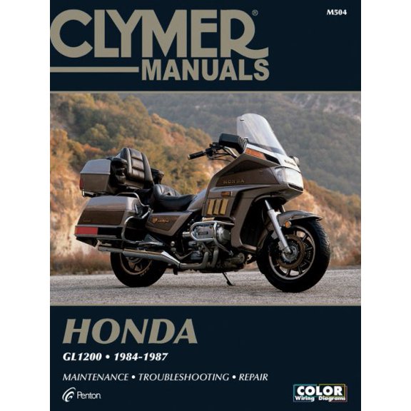 Pre-Owned Honda GL1200 Gold Wing Motorcycle (1984-1987) Service Repair Manual ^