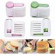 thumbnail image 1 of Layer Cake Slicer, 4 Pieces Adjustable 5 Layer Cake Cutter Cake Cutting Aid Cut Fixer Tools For Cake Floors, 1 of 4