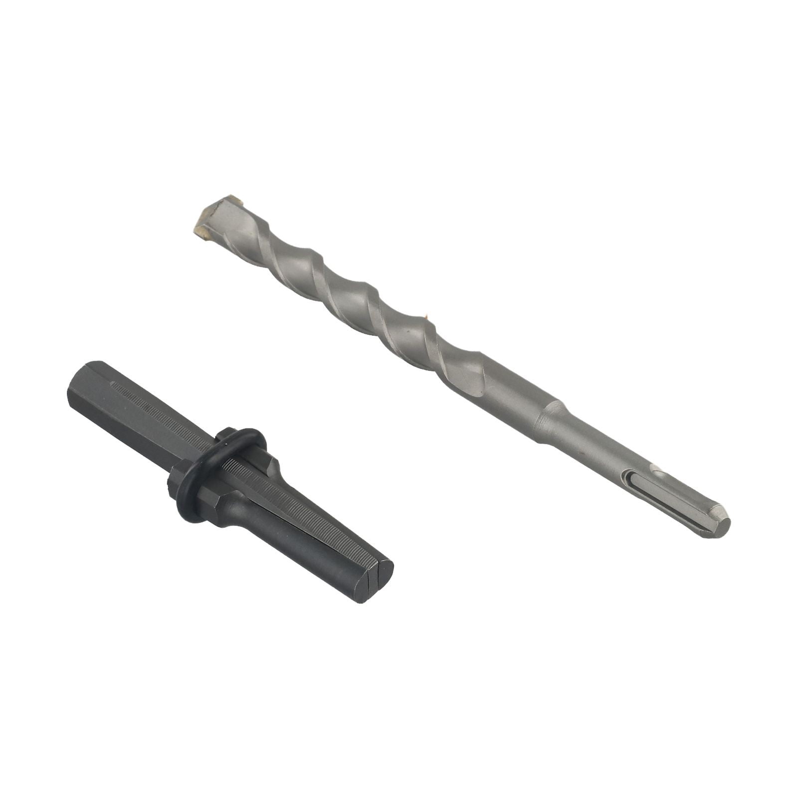 16-18Mm Metal Plug Wedges Concrete Rock Stone Splitter with Drill Bit for Stone 16Mm Set