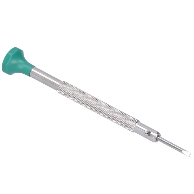 Slot Screwdriver Skidproof Convenient Operation Lightweight Comfortable Hold Watch Repairing Screwdriver Stainless Steel for Watch Repair Shop ANGGREK Otros