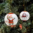 thumbnail image 4 of Adornos navideños de bolas de 8 cm, decoraciones creativas para árboles de Navidad, juguetes inflables de PVC para exteriores y el hogar, regalo de Navidad, 4 of 5