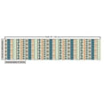 thumbnail image 2 of Ambesonne Tribal Fabric by the Yard Upholstery, Vintage Pattern, 5 Yards, Merigold Blue, 2 of 4