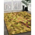 thumbnail image 2 of Ahgly Company Indoor Rectangle Patterned Bee Yellow Area Rugs, 2' x 4', 2 of 6