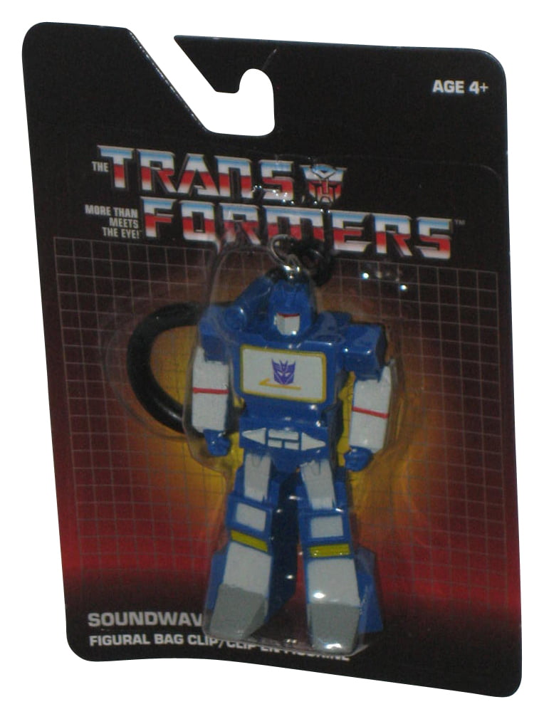 Figural Bag Clip Transformers SOUNDWAVE Keychain Monogram 2020 Opened 