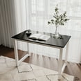 thumbnail image 2 of Ktaxon Computer Desk Wooden Home Office Table Laptop Writing Desk, 43.3'' x 23.6'' x 29'', Black, 2 of 9