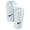 Black/White, variant on Nike Lightweight Soccer Shin Guard, EVA Foam White, 11.25 x 6.90 x 3.05 inches