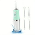 thumbnail image 1 of 4 In 1 Water Flosser For Teeth, Cordless Water Flossers Oral Irrigator With DIY Mode 4 Jet Tips, Tooth Flosser, Portable And Rechargeable For Home Travel, For Men And Women Daily Teeth Care, Ideal For, 1 of 5