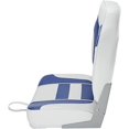 thumbnail image 4 of Seamander Stripe High Back Boat Seat,White/Blue, 2 seats, 4 of 4