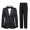 Black, variant on ETHAN Formal Shirt Bow Tie Tuxedo Pant Set (Big Boys), Black