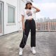 thumbnail image 5 of Pantalones de moda de estilo hip hop para mujer de High Street Pantalones rectos holgados con múltiples bolsillos, 5 of 6