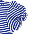 thumbnail image 3 of Creative Knitwear Infant Puff Sleeve Romper with NASA Embroidery, 3 of 5