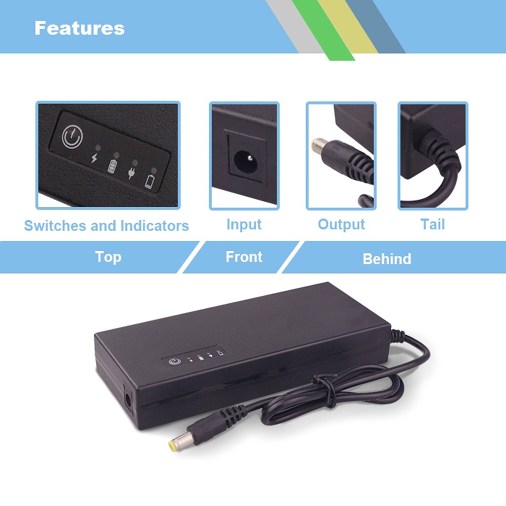 Dc 12V 3A Router Uninterruptible Power Supply With Power Outage Survival Monitor Ups Backup Power Supply With Usb Port Tools