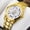 Hollow style - full gold - white face men's style, variant on Men's Watch Quartz Watch Automatic Movement Skeleton Watch Dominant Single Calendar Luminous Waterproof Watch Men's Wristwatch Fashion Business