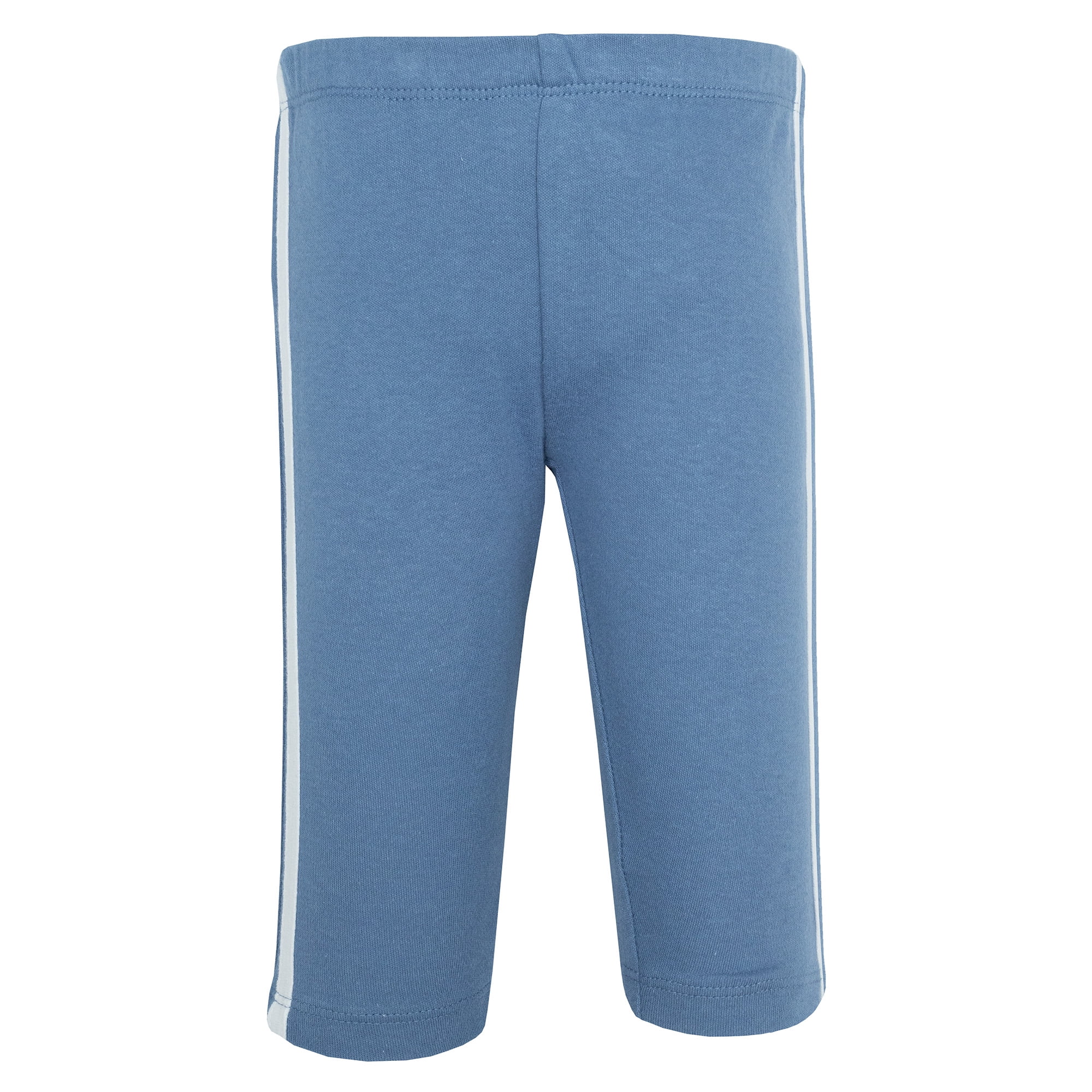 Hudson Baby Boy Cotton Pants and Leggings, Lt Blue Navy, 4T